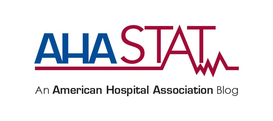 AHA STAT Blog logo: An American Hospital Association Blog