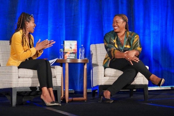 Joy Lewis and Heather McGhee 